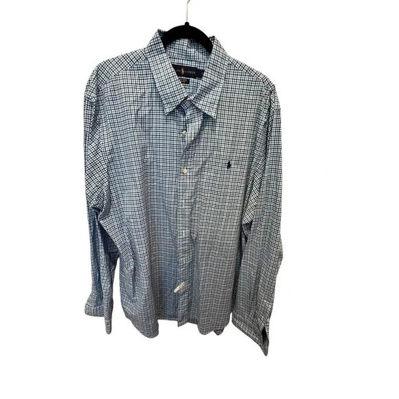 Polo Ralph Lauren plaid Long Sleeve Casual Button-Down Shirt Size XXL - Picture 1 of 3